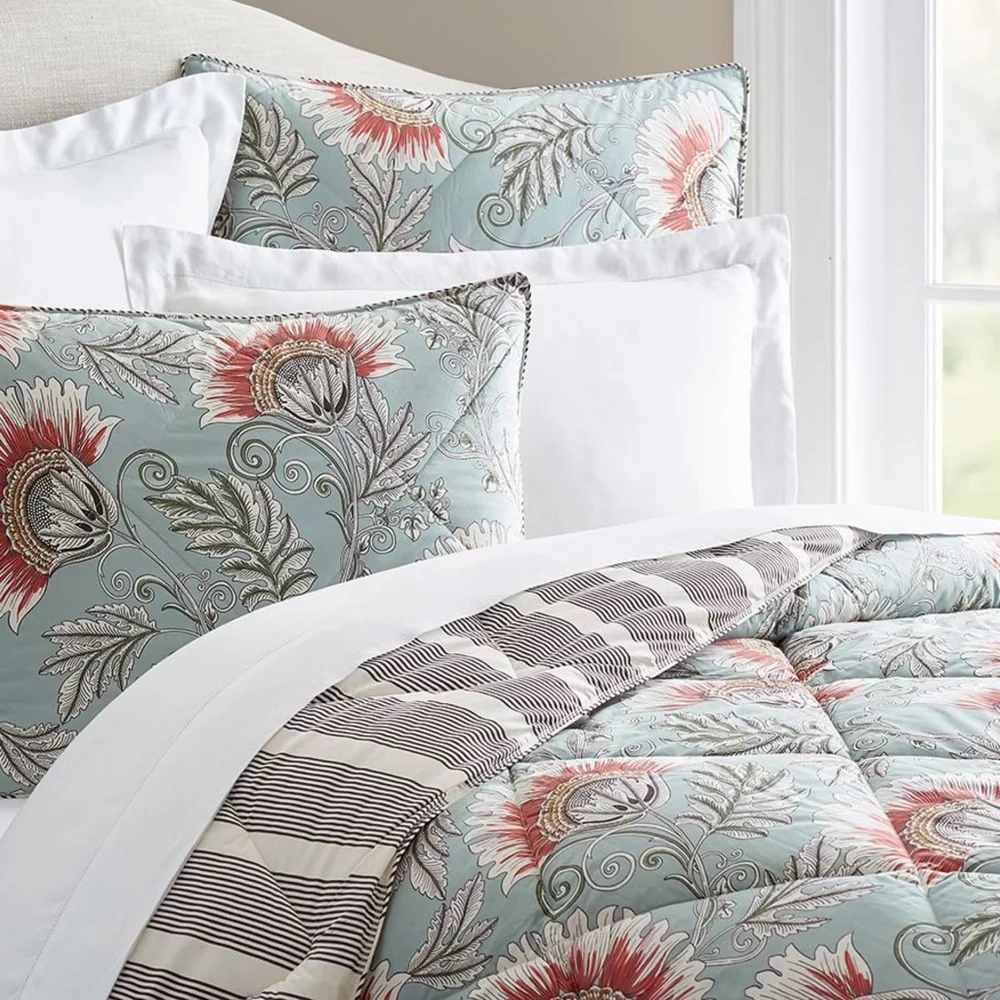 Pottery Barn Leona Reversible Pillow Shams